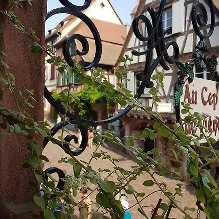 Au Cep De Vigne Alojamento de Acomodação e Pequeno-almoço Riquewihr